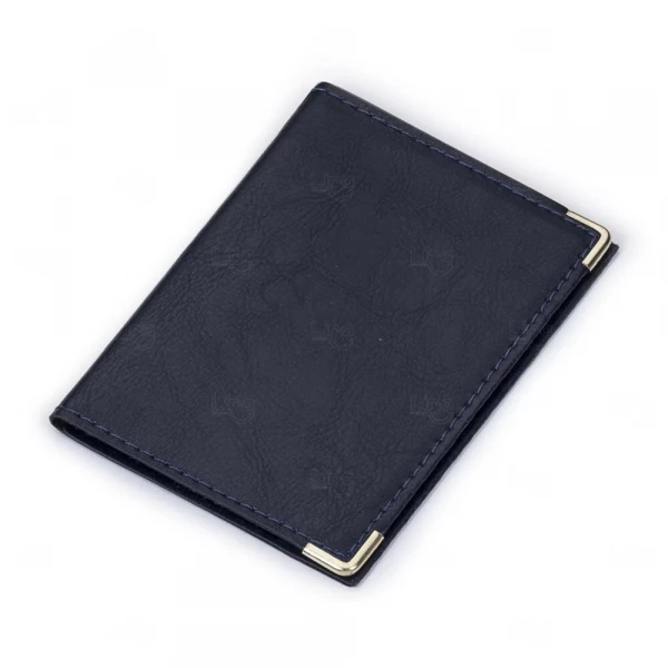 Porta Documentos Personalizado em Couro Sintético - 12,2 x 17,7cm 