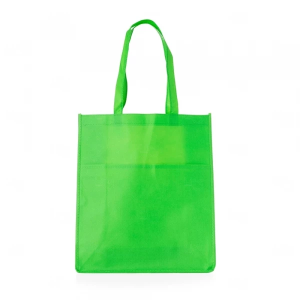 Sacola TNT com Bolso Frontal Personalizada - 40 x 35 cm 