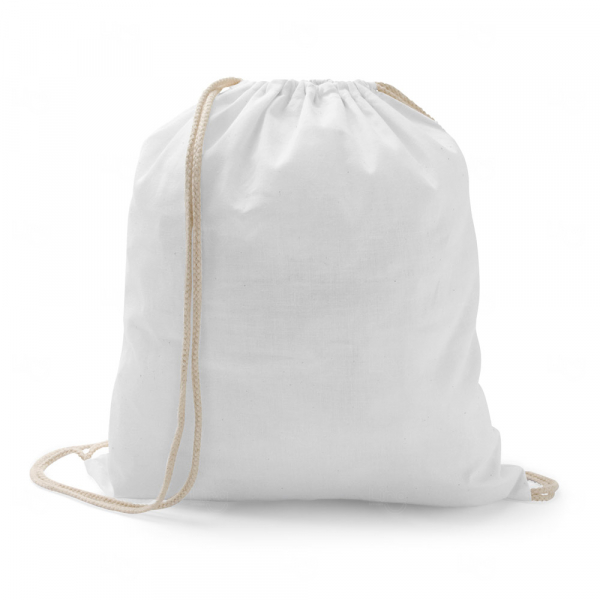 Sacochila Personalizada 100% Algodão - 41 x 37 cm 