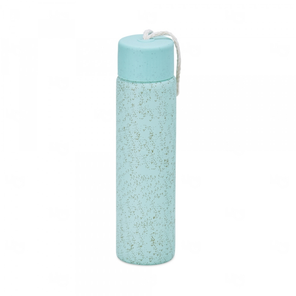 Garrafa de Vidro com Acabamento Natural Personalizada – 330ml 