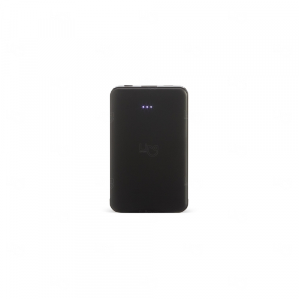 Power Bank com Cabos Acoplados Personalizado - 5.000 mAh 