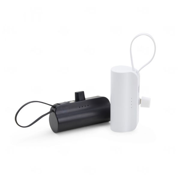 Power Bank 5000mAh Lightning e Tipo-C Personalizado 