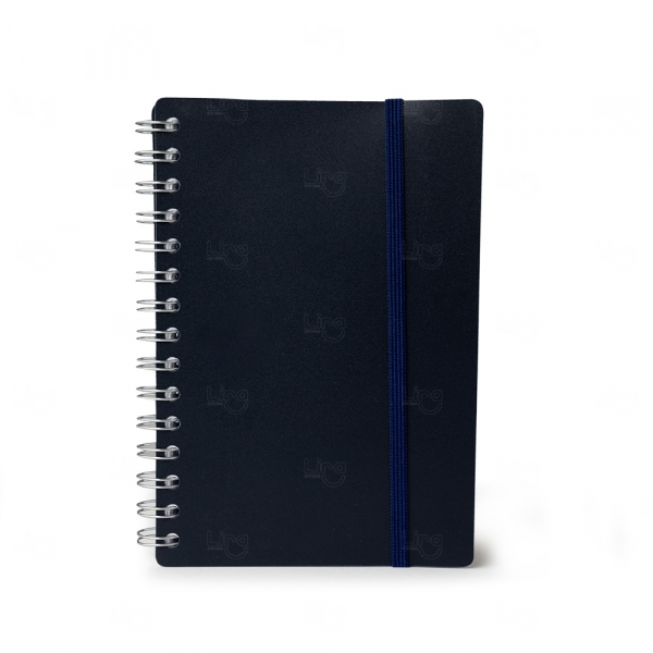 Agenda Diária 2026 com Espiral Personalizada - 20x14,6cm 