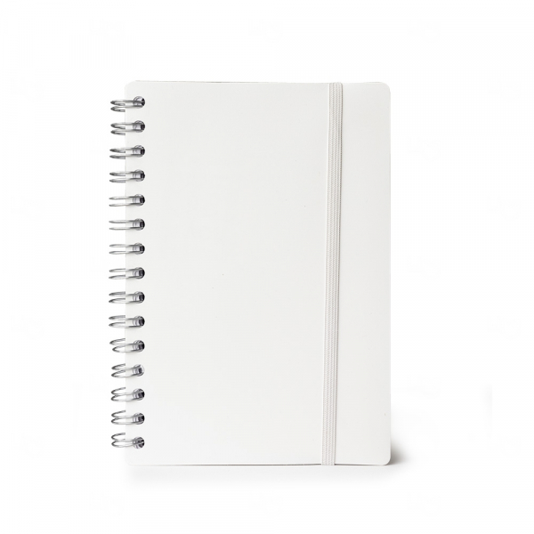 Agenda Diária 2026 com Espiral Personalizada - 20x14,6cm 