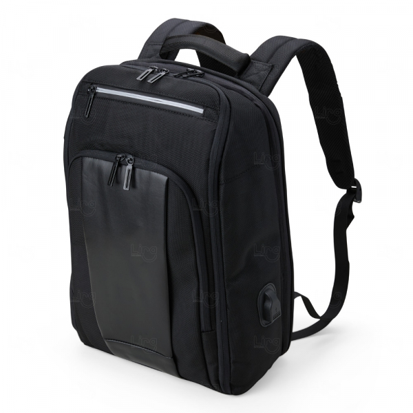 Mochila Nylon 23L Antifurto Notebook 15.6" Personalizada