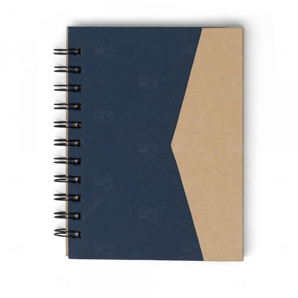 Caderneta Ecológica Autoadesivos Personalizada - 16,3 x 13,5 cm 