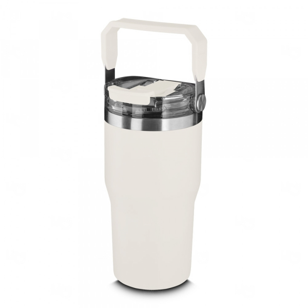 Copo Térmico Personalizado Inox 650ml com Tampa, Bico e Alça 