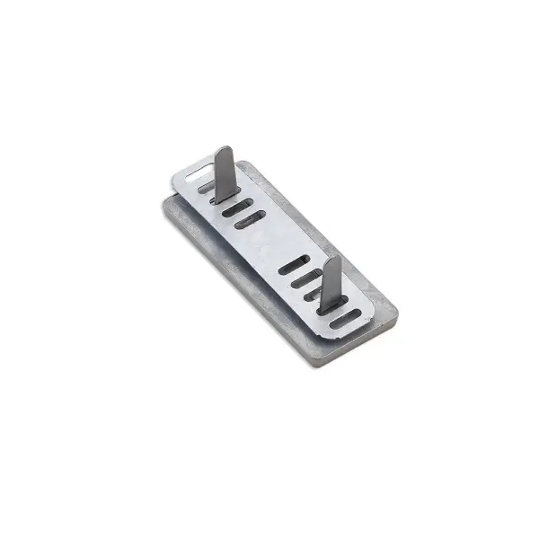 Placa de Metal Imantada Prata Personalizada 