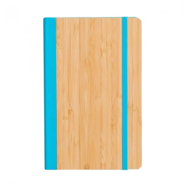 Caderno A5 Capa em Bambu e PU Personalizado 
