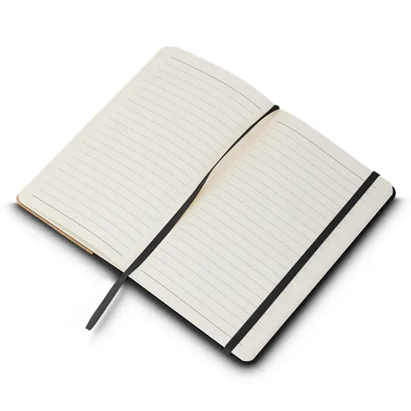 Caderno A5 Capa em Bambu Personalizado 