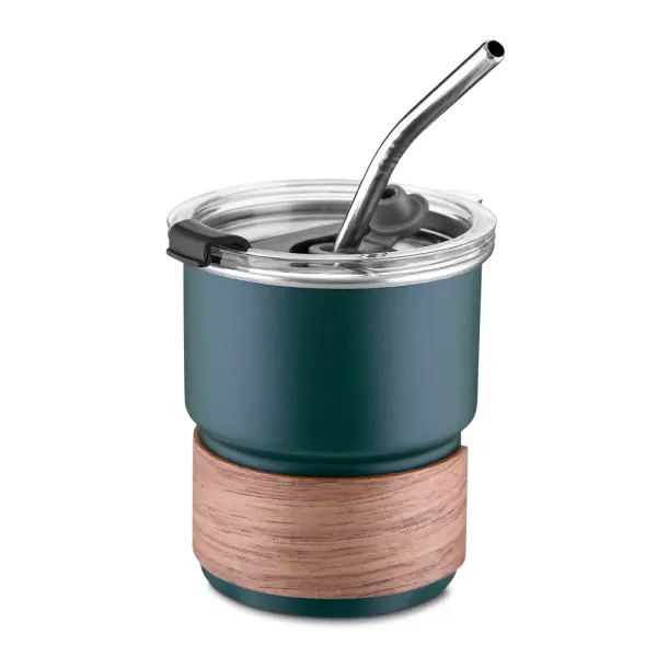 Copo em Inox com Canudo Personalizado 