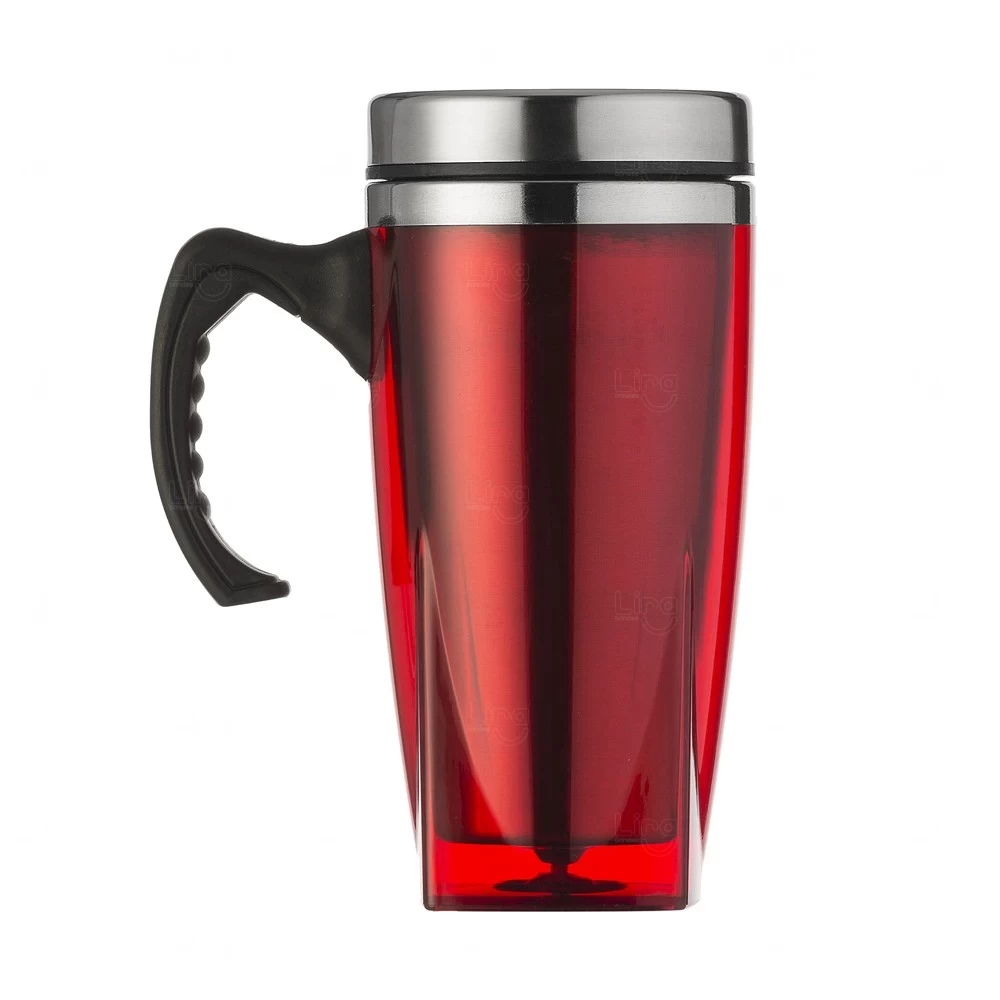 Caneca Acrílica com Inox 450ml Personalizada 