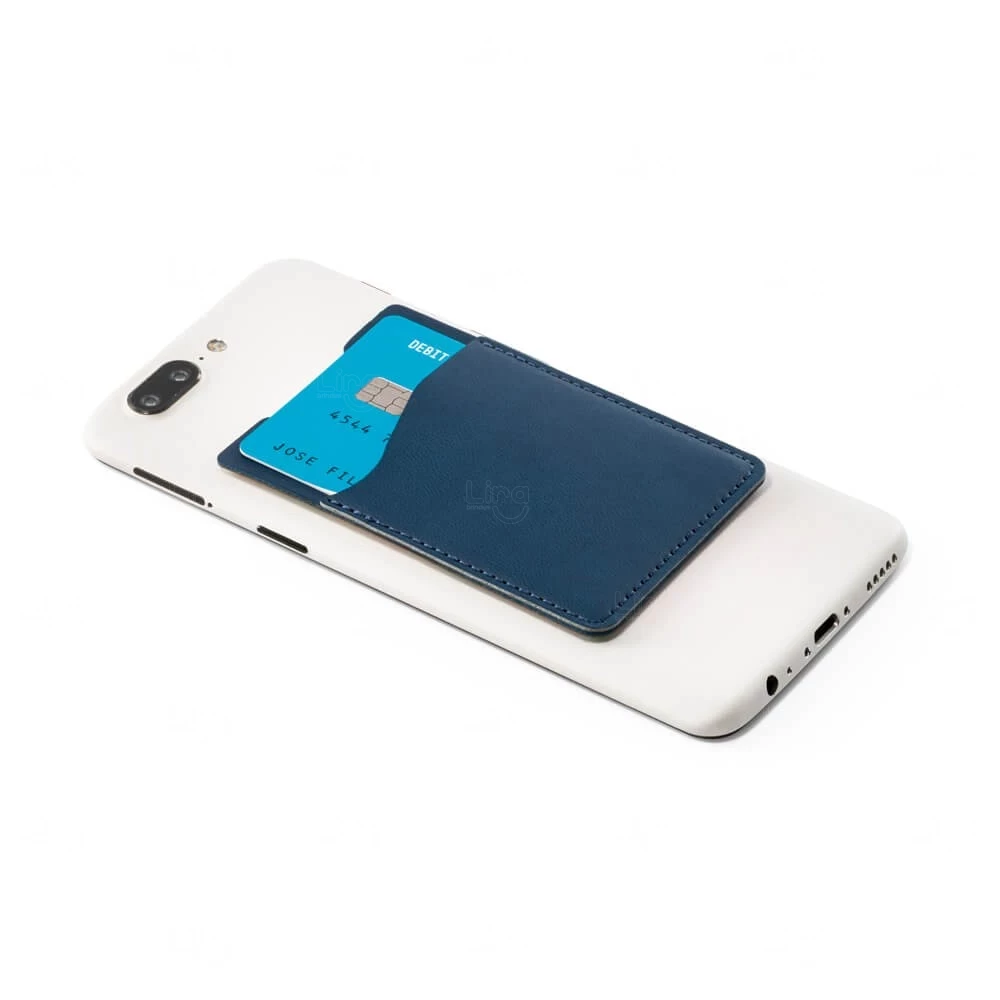 Porta-Cartões para Celular com Bloqueio RFID Personalizado 