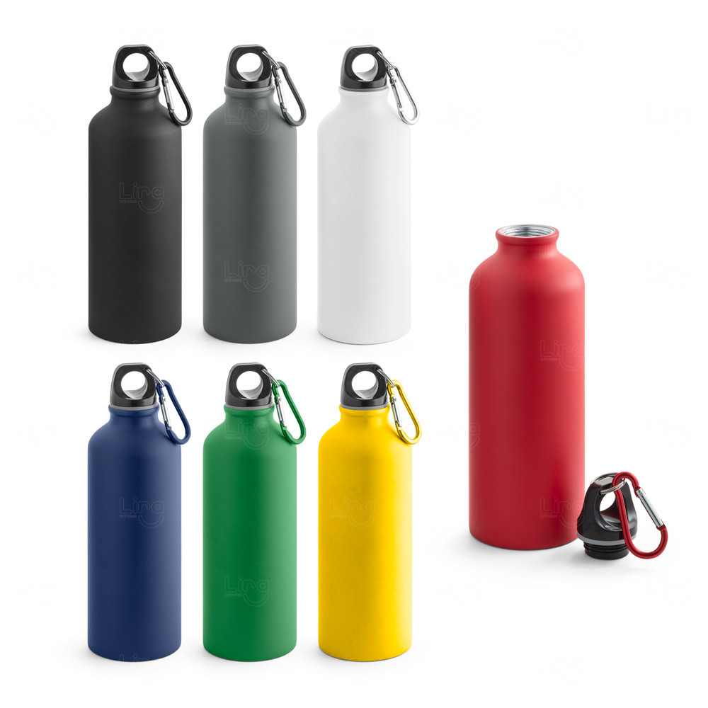 Garrafa de Aluminio Fosca Personalizada - 550ml 