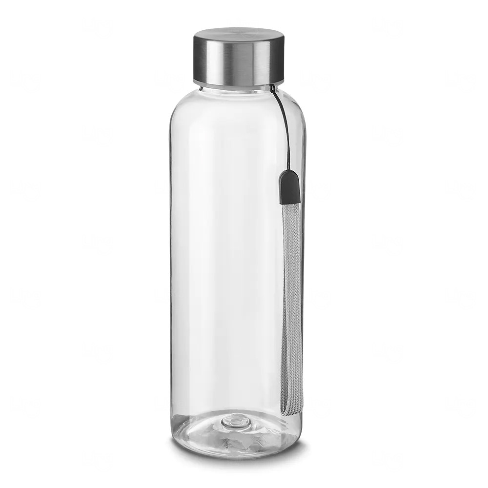 Garrafa Plástica Personalizada com Tampa Metálica – 600ml 