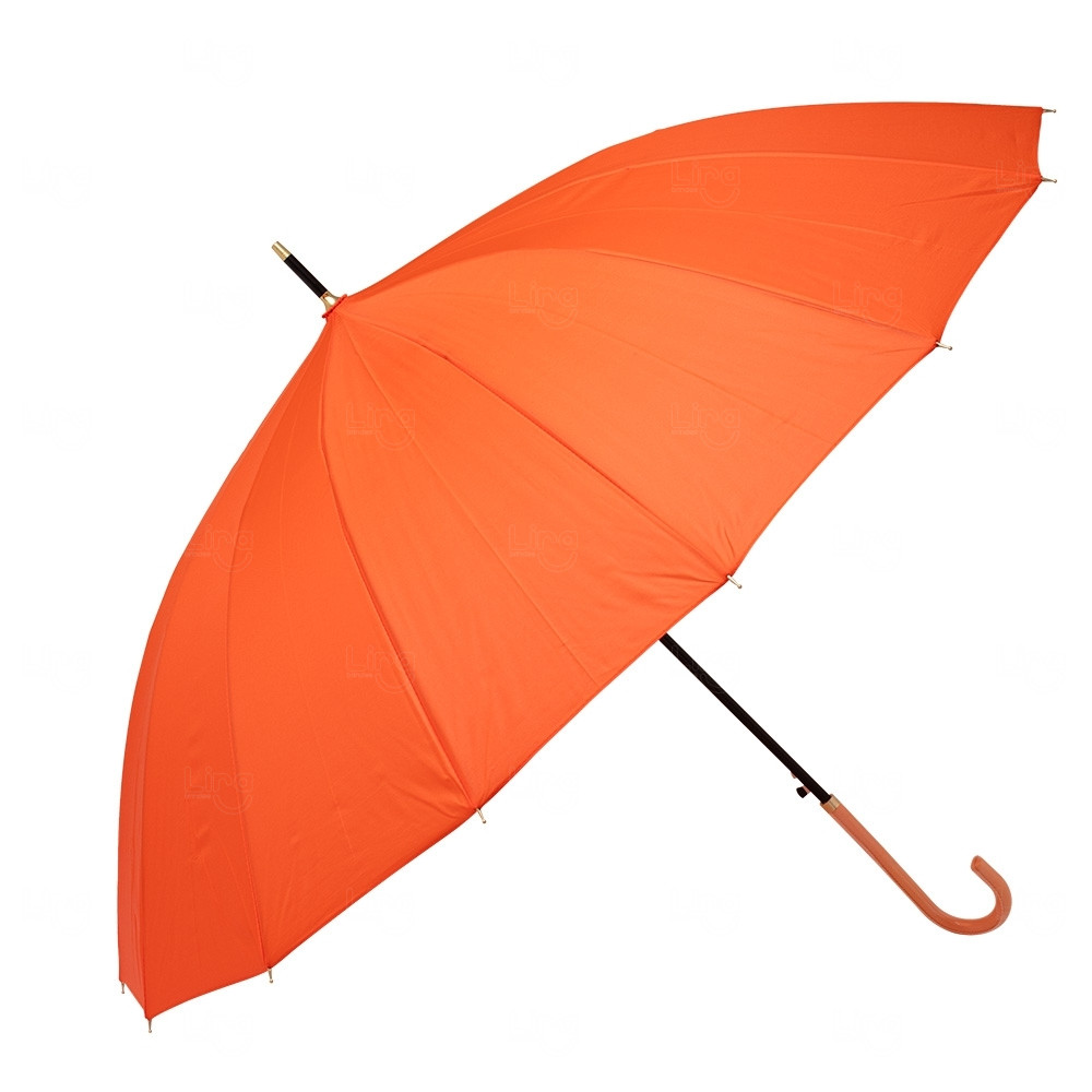 Guarda-Chuva com Pega de Couro Sintético Automático Personalizado 