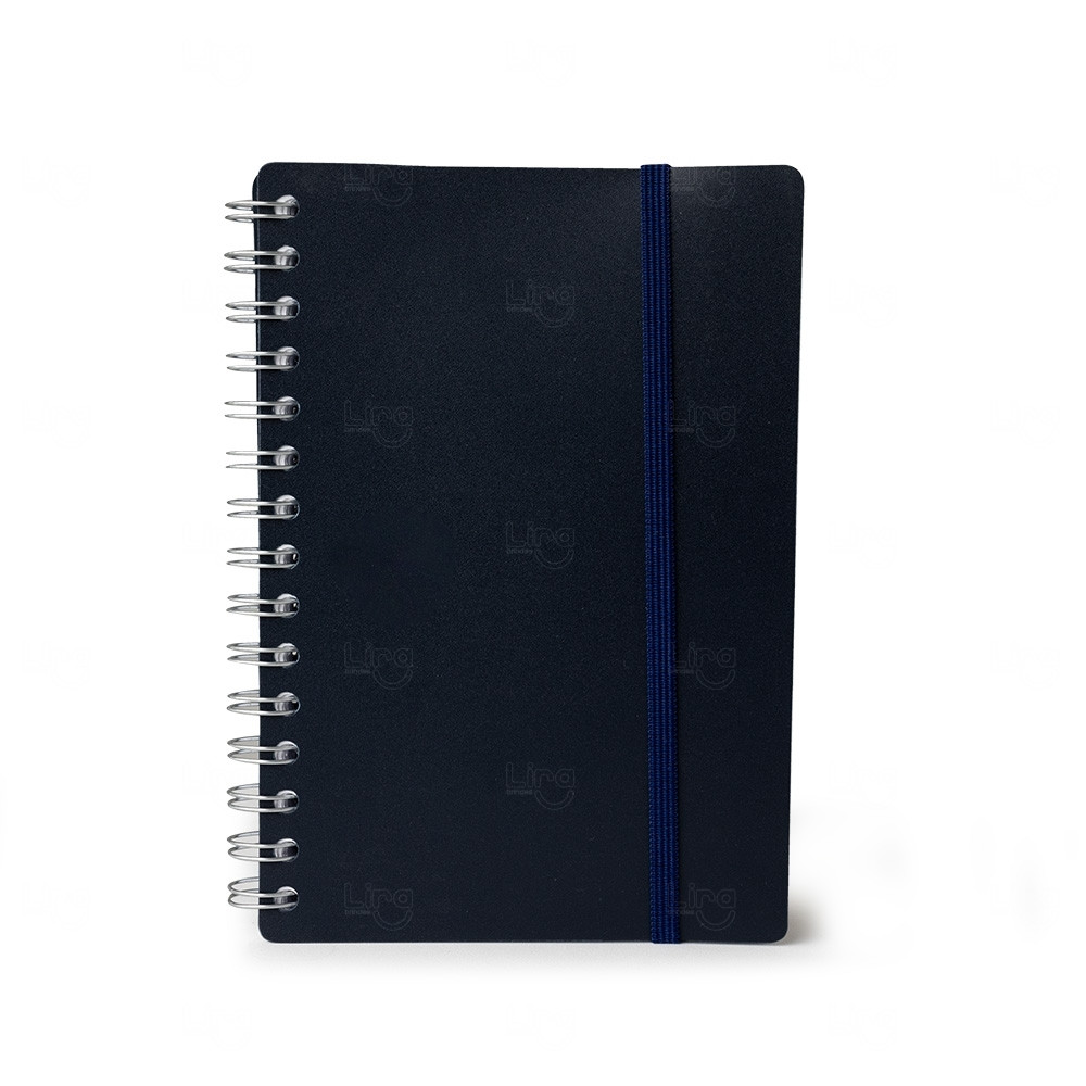 Agenda Diária 2026 com Espiral Personalizada - 20x14,6cm 