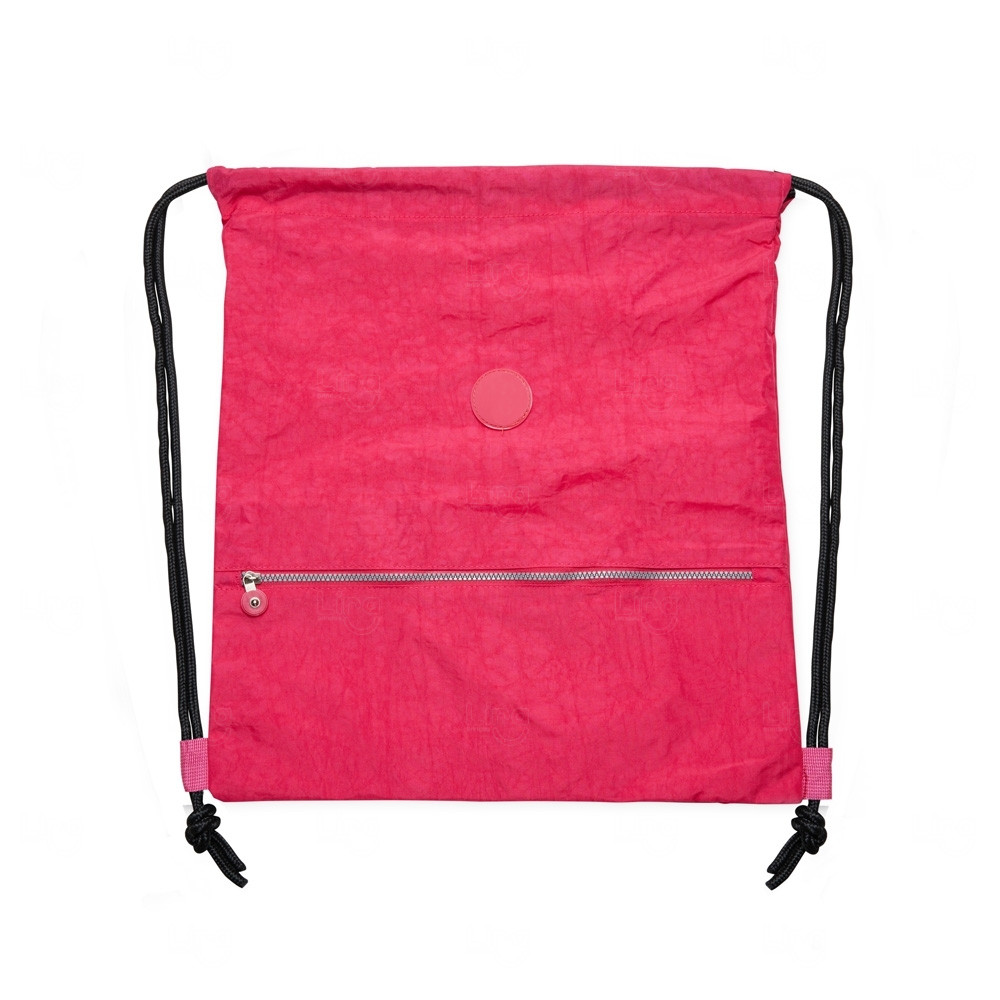 Sacochila Impermeável com Bolso Frontal Personalizada - 47x42 cm Rosa Pink