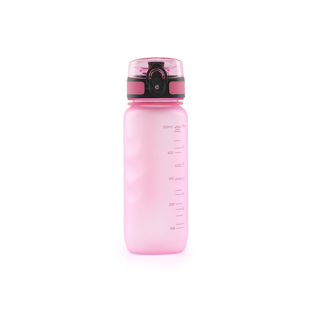 Squeeze Plástico 550ml Personalizada Rosa