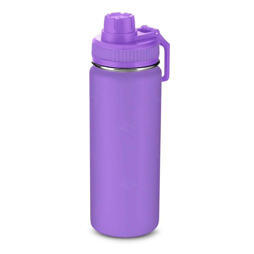 Garrafa Inox 780ml Personalizada Roxo