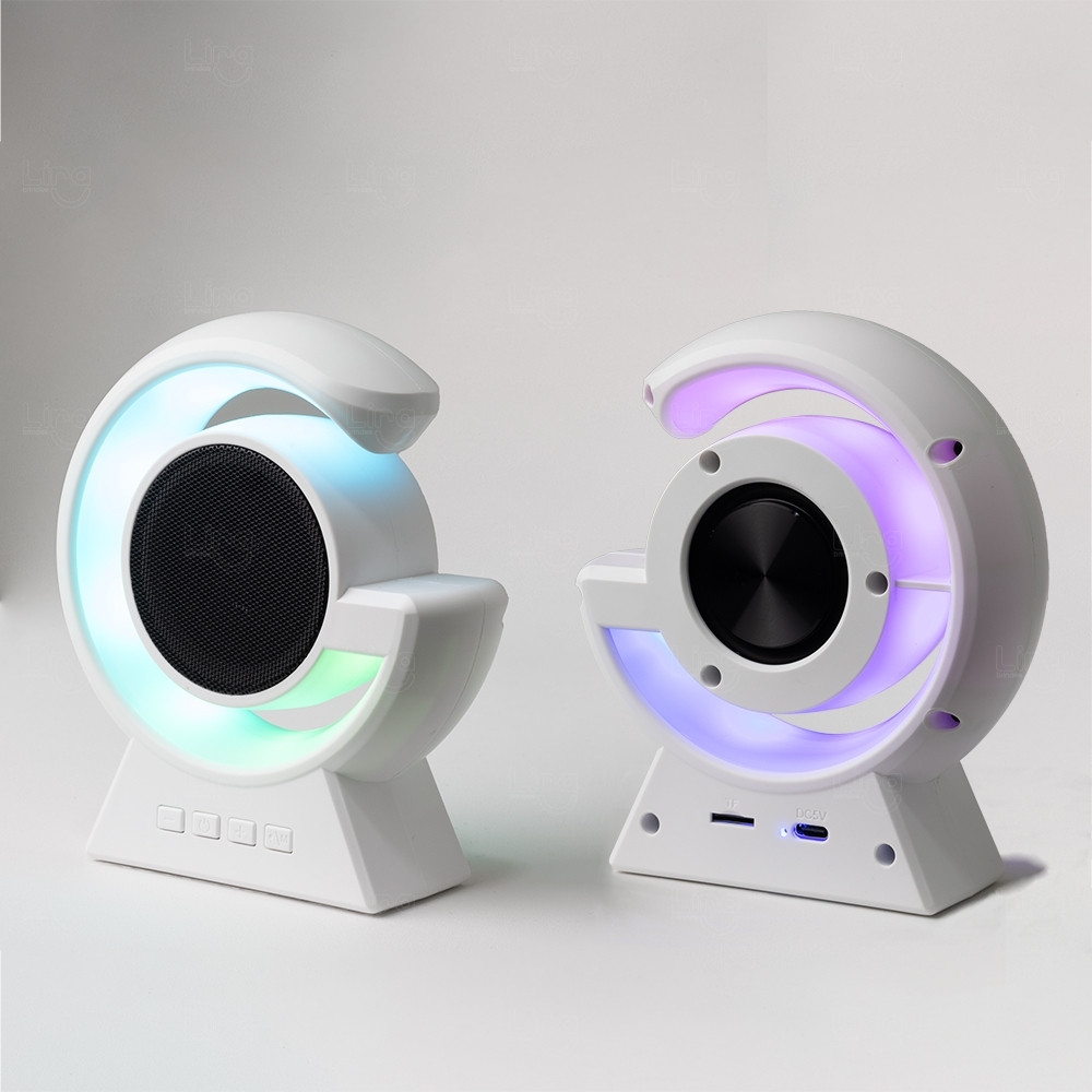 Caixa de Som Personalizada com Luminária 