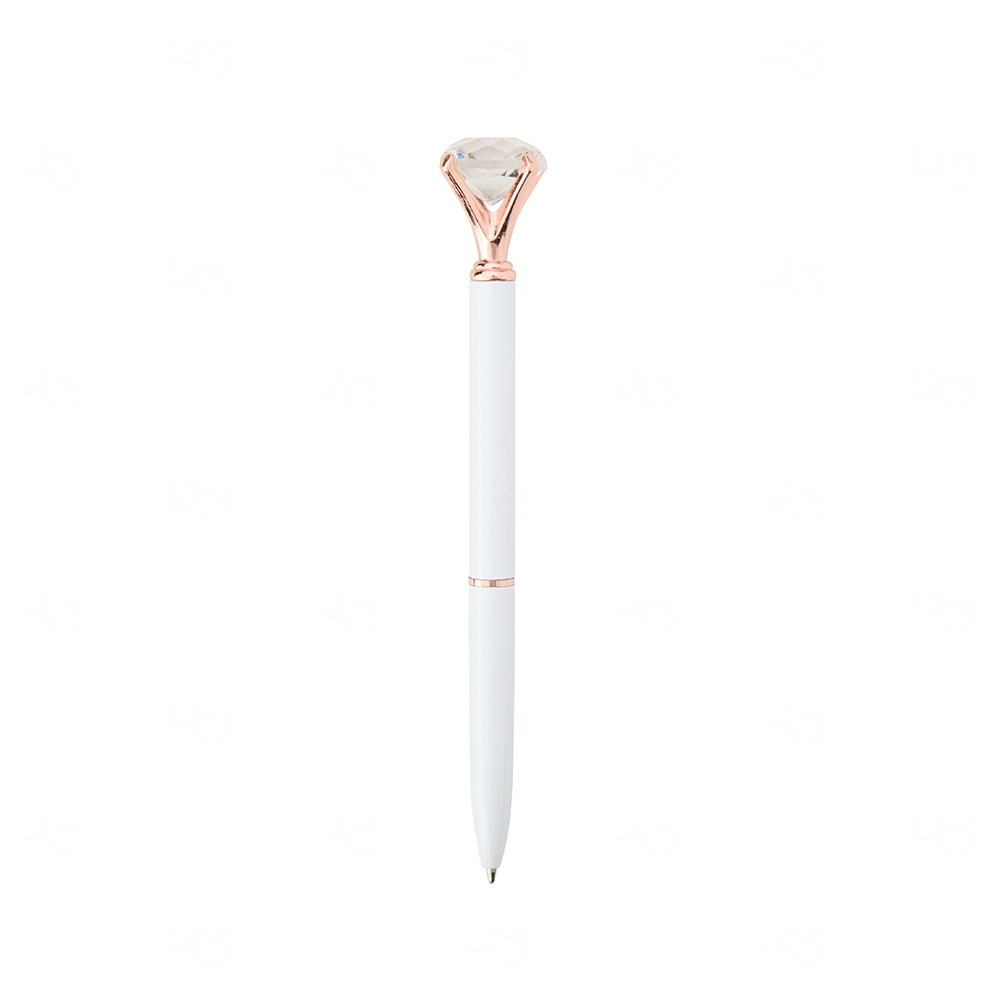 Caneta com Diamante Cristal Personalizada 
