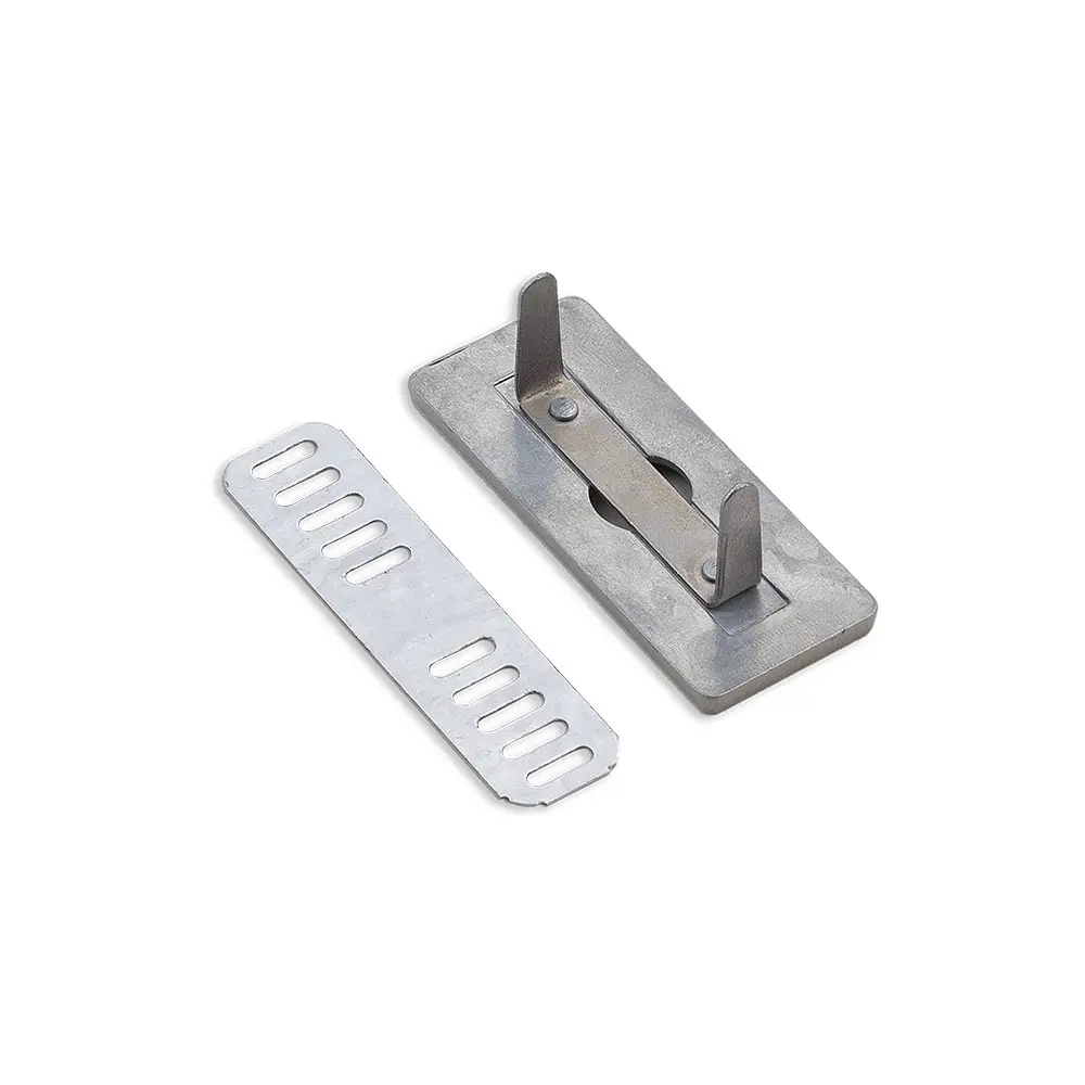 Placa de Metal Imantada Prata Personalizada 