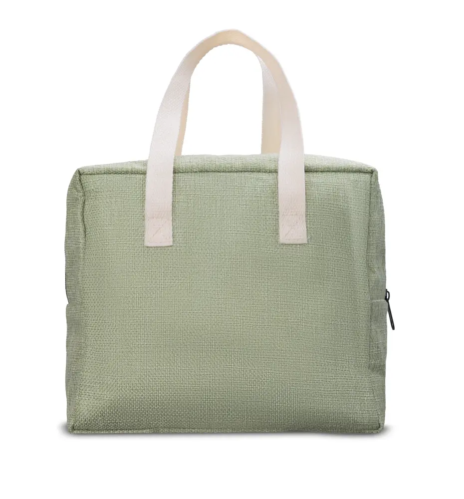 Bolsa Térmica em Linho e Lona Personalizada 