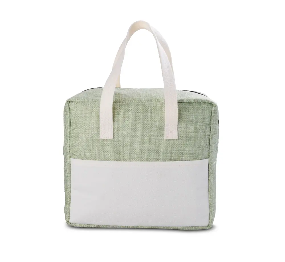 Bolsa Térmica em Linho e Lona Personalizada 