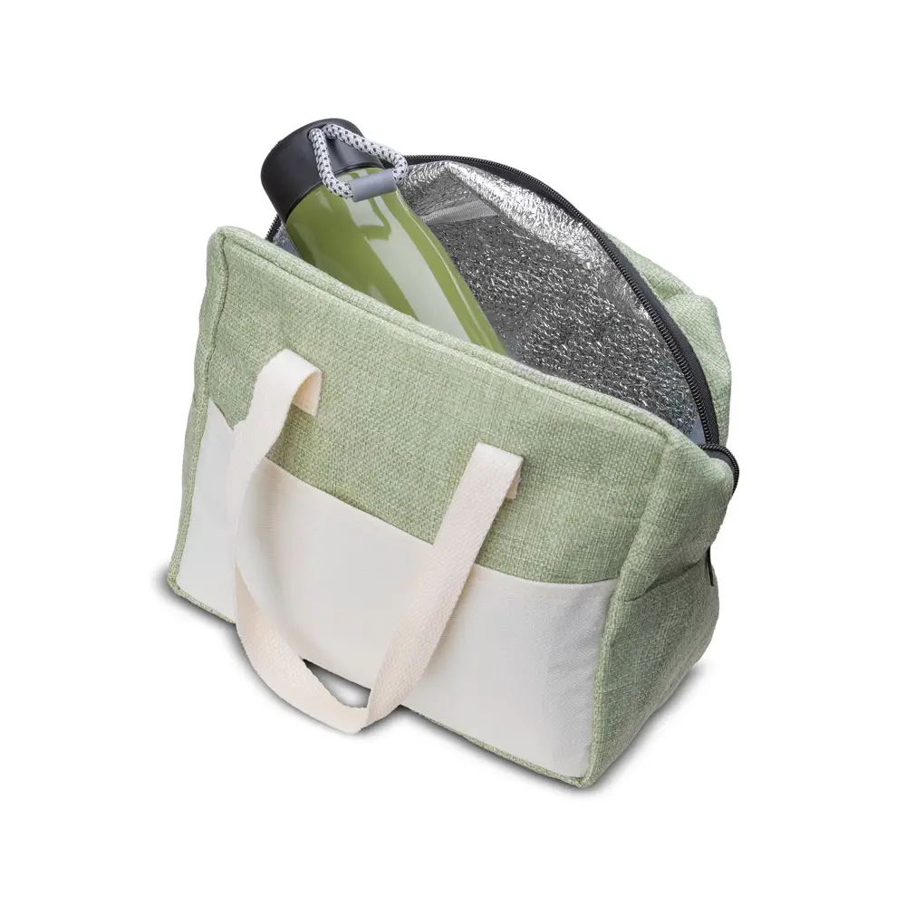 Bolsa Térmica em Linho e Lona Personalizada 