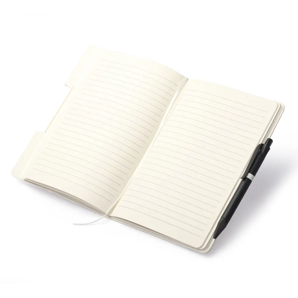 Caderno A5 Capa em Caixa de Leite Reciclado Personalizado 