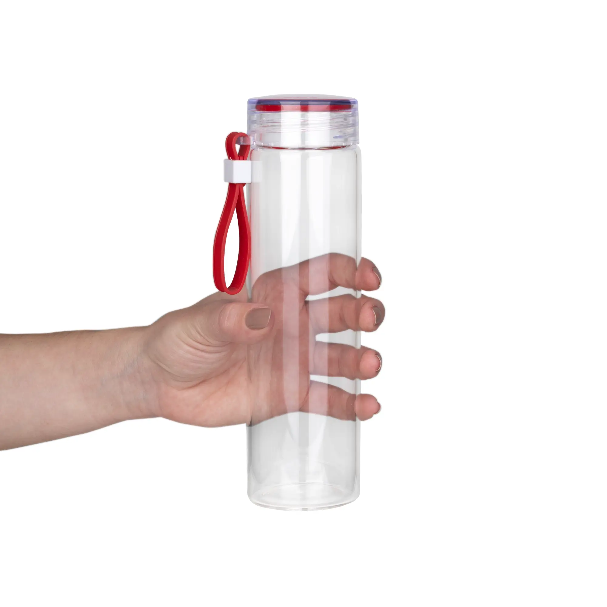 Garrafa de Vidro Borossilicato 400ml Personalizada 