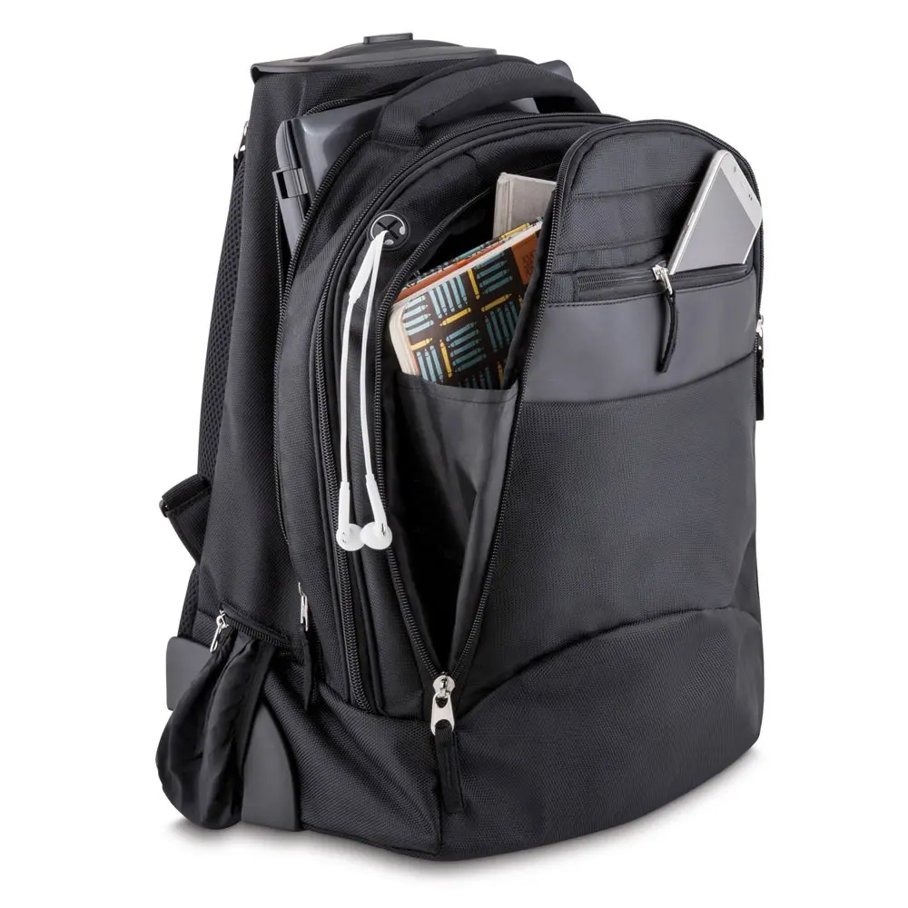 Mochila com Rodinhas em Poliéster 1680D Personalizada 